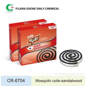 Black Mosquito Coil (with tiny smoke)